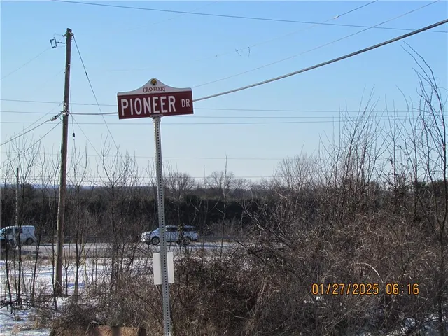 a view of a backyard of snow