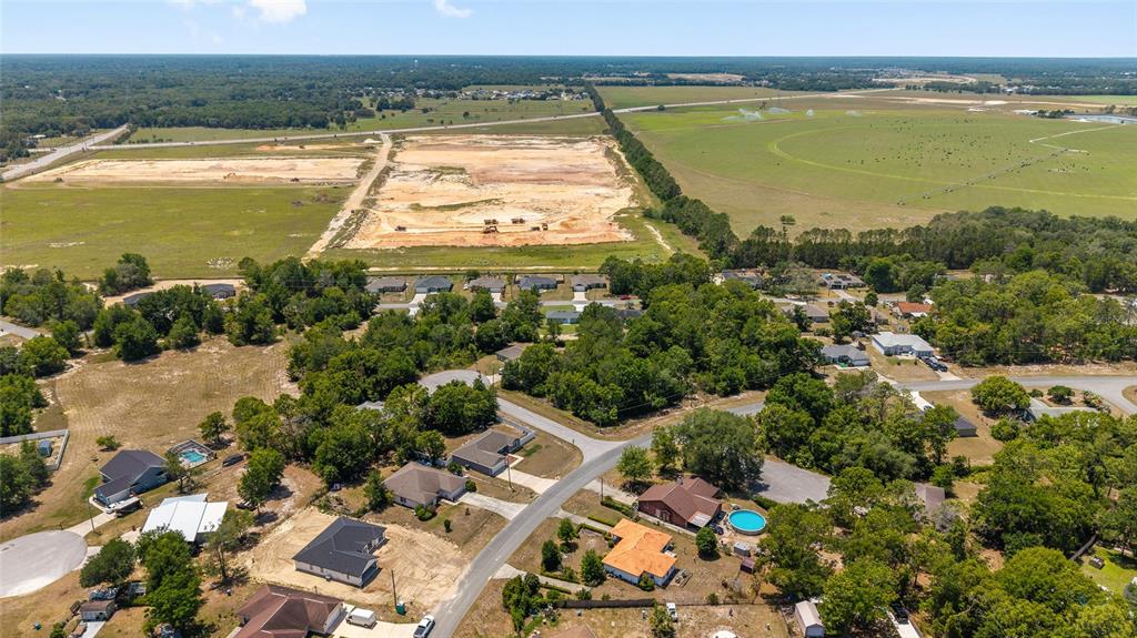 29 Olive Cir Loop Ocala, FL 34472 - Photo 49 of 49 an aerial view of ocean and residential houses with outdoor space