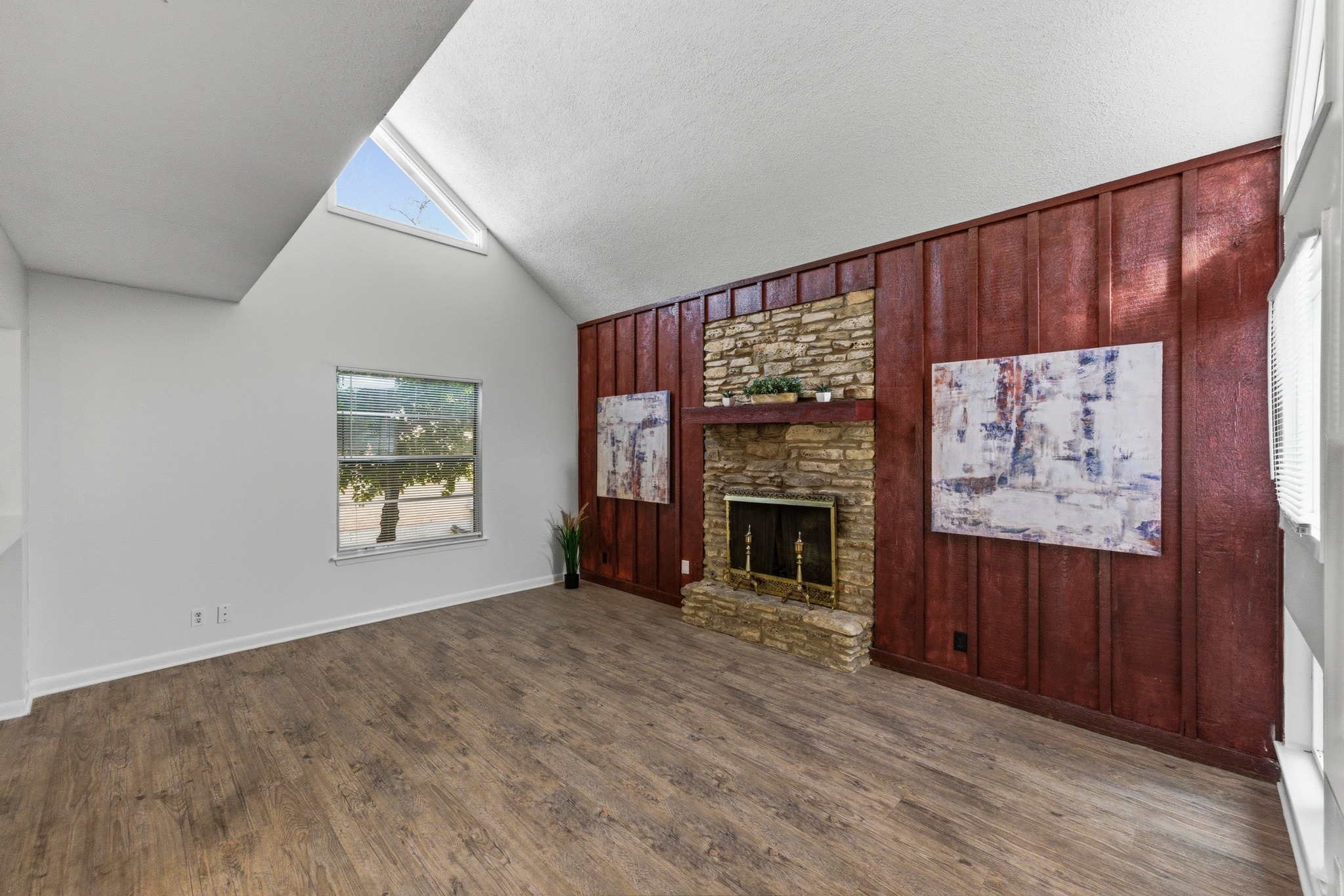 2711 St Edwards Circle Austin, TX 78704 - Photo 13 of 40 Bright, open living spaces that work for movie nights, entertaining, study sessions, and more.