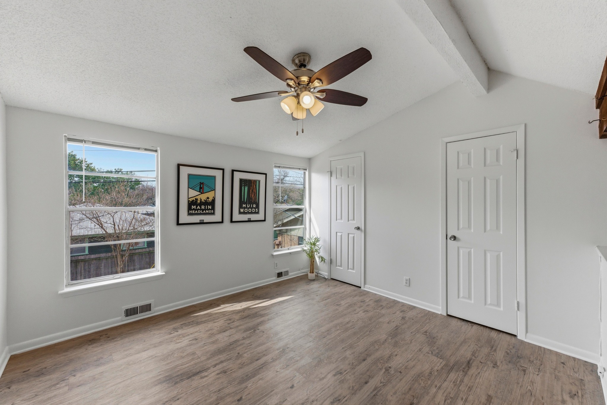 2711 St Edwards Circle Austin, TX 78704 - Photo 18 of 40 A spacious bedroom with enough space to unwind and make your own.