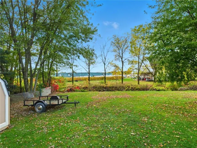 a front view of house with yard