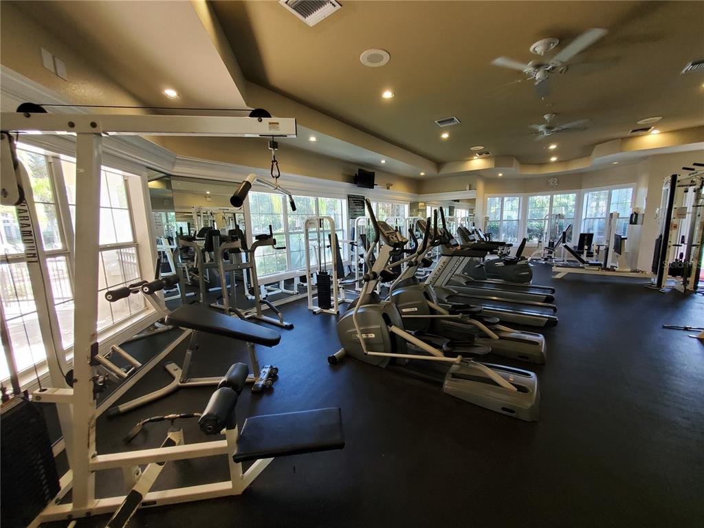 5174 Northridge Road, Unit 209 Sarasota, FL 34238 - Photo 23 of 25 a view of a room with gym equipment