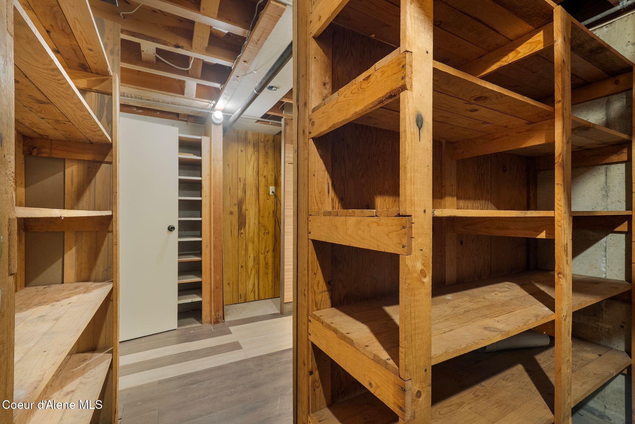 55 Trotter Lane Sandpoint, ID 83864 - Photo 48 of 80 Storage room with shelving