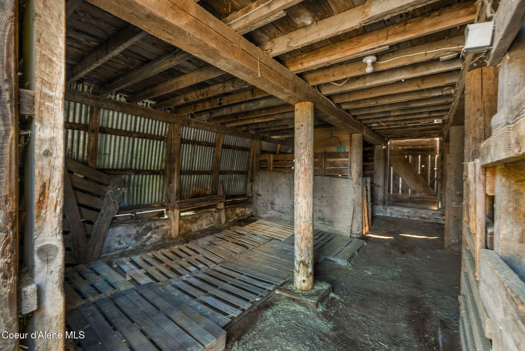 55 Trotter Lane Sandpoint, ID 83864 - Photo 52 of 80 Inside of barn