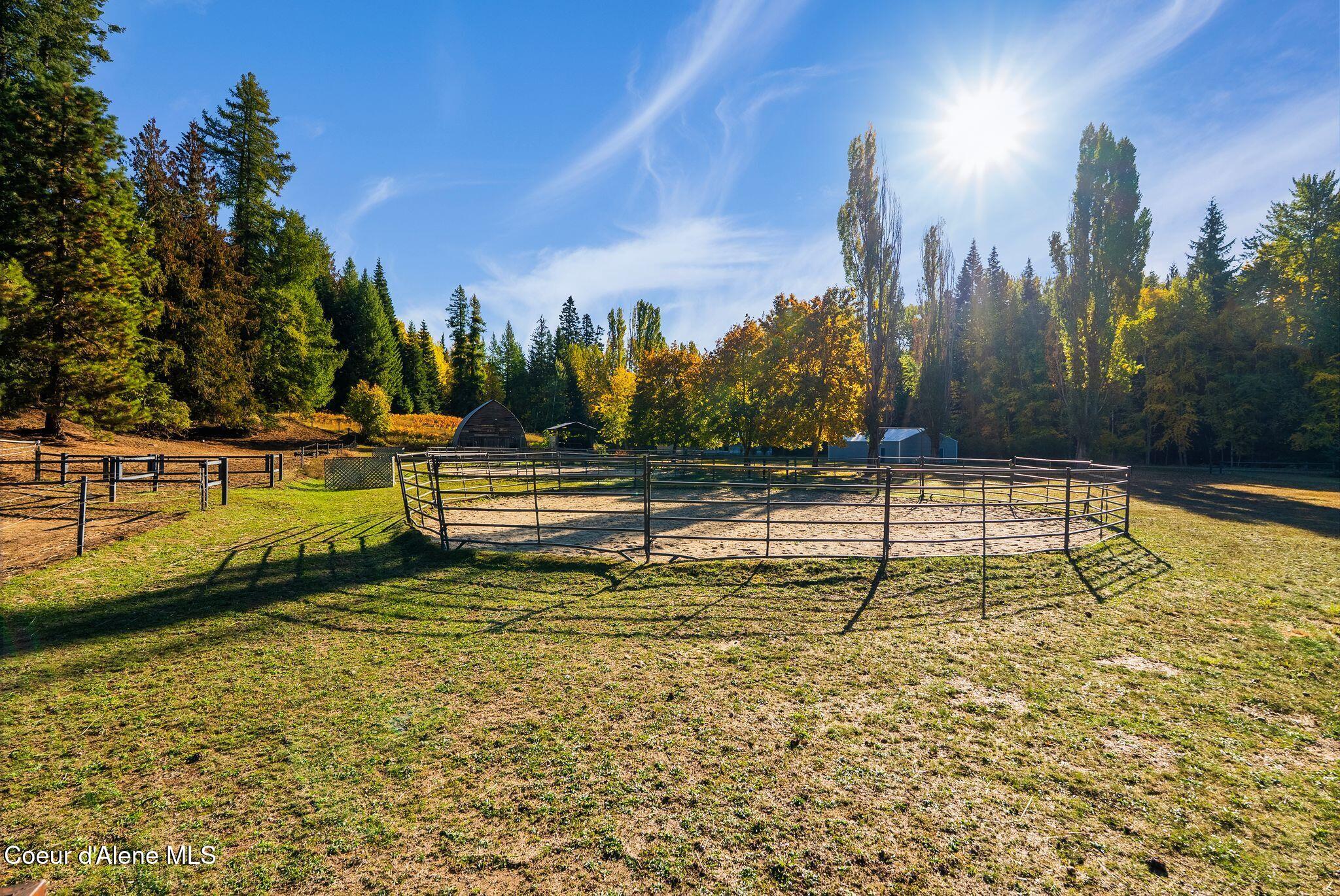 55 Trotter Lane Sandpoint, ID 83864 - Photo 61 of 80 Two 60 foot round pens