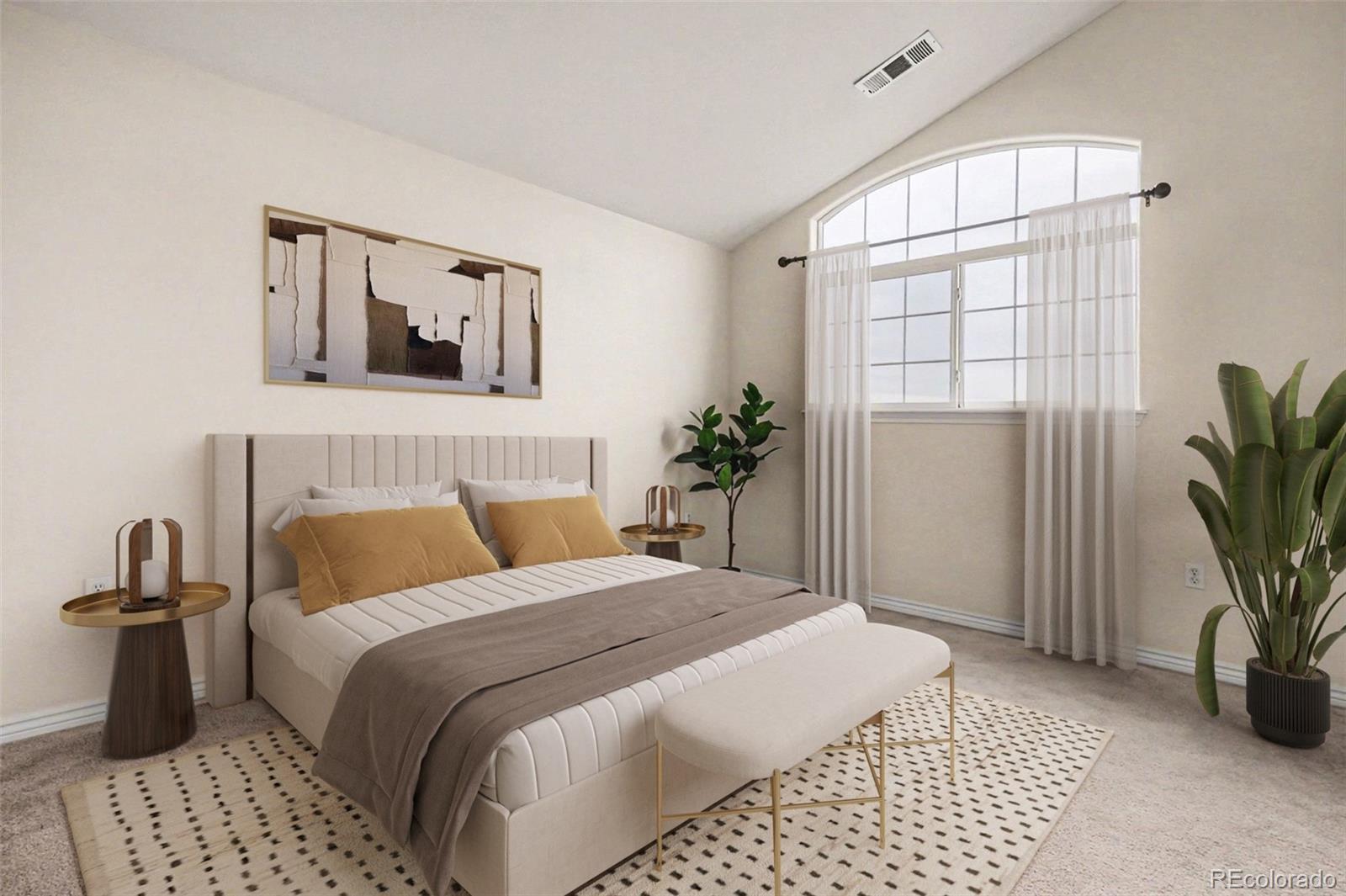 18611 Stroh Road, Unit 5208 Parker, CO 80134 - Photo 19 of 27 a bedroom with a bed and a window