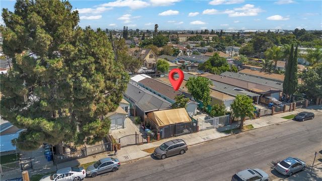 a view of city from balcony