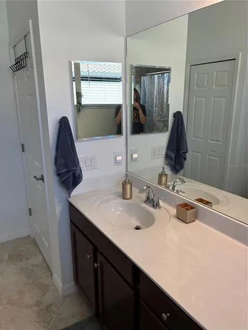 a view of a hallway with entryway