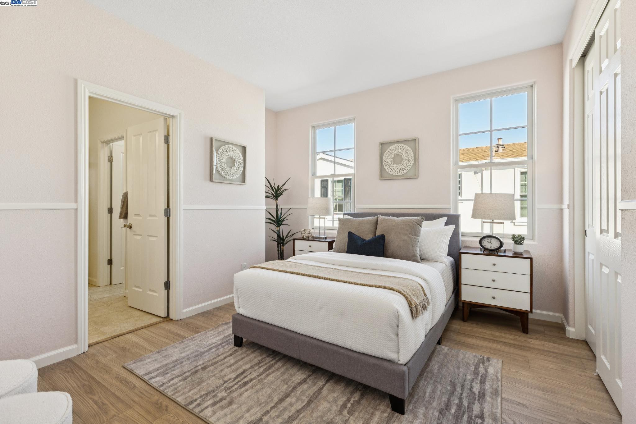 5 Cornelius Square Alameda, CA 94501 - Photo 35 of 60 a bedroom with a bed and a window