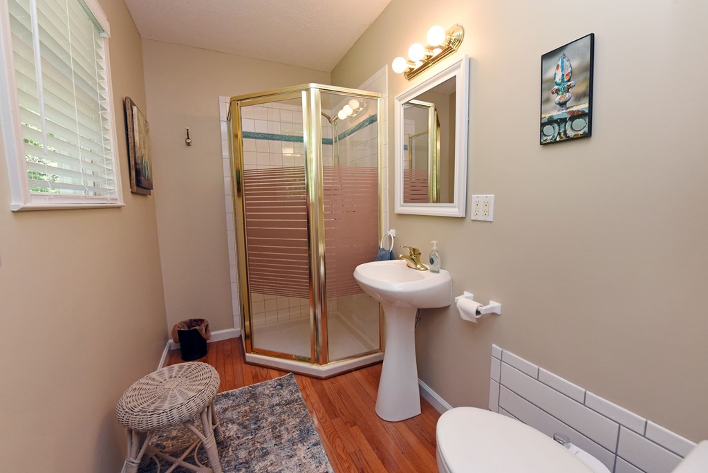 382 Pat Colwell Road Blairsville, GA 30512 - Photo 25 of 42 a bathroom with a sink toilet and shower