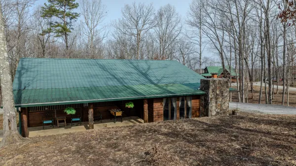 a outdoor space with furniture