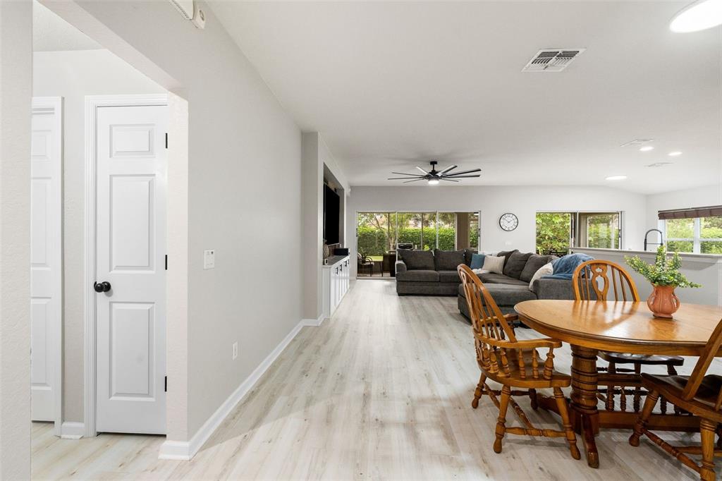 4098 Southwest 47th Court Ocala, FL 34474 - Photo 29 of 44 a dining room with furniture garden view and a window