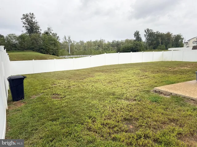 a view of an outdoor space and a yard