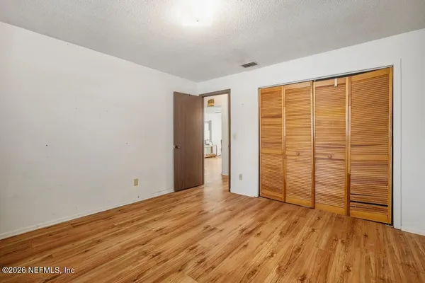 wooden floor in an empty room