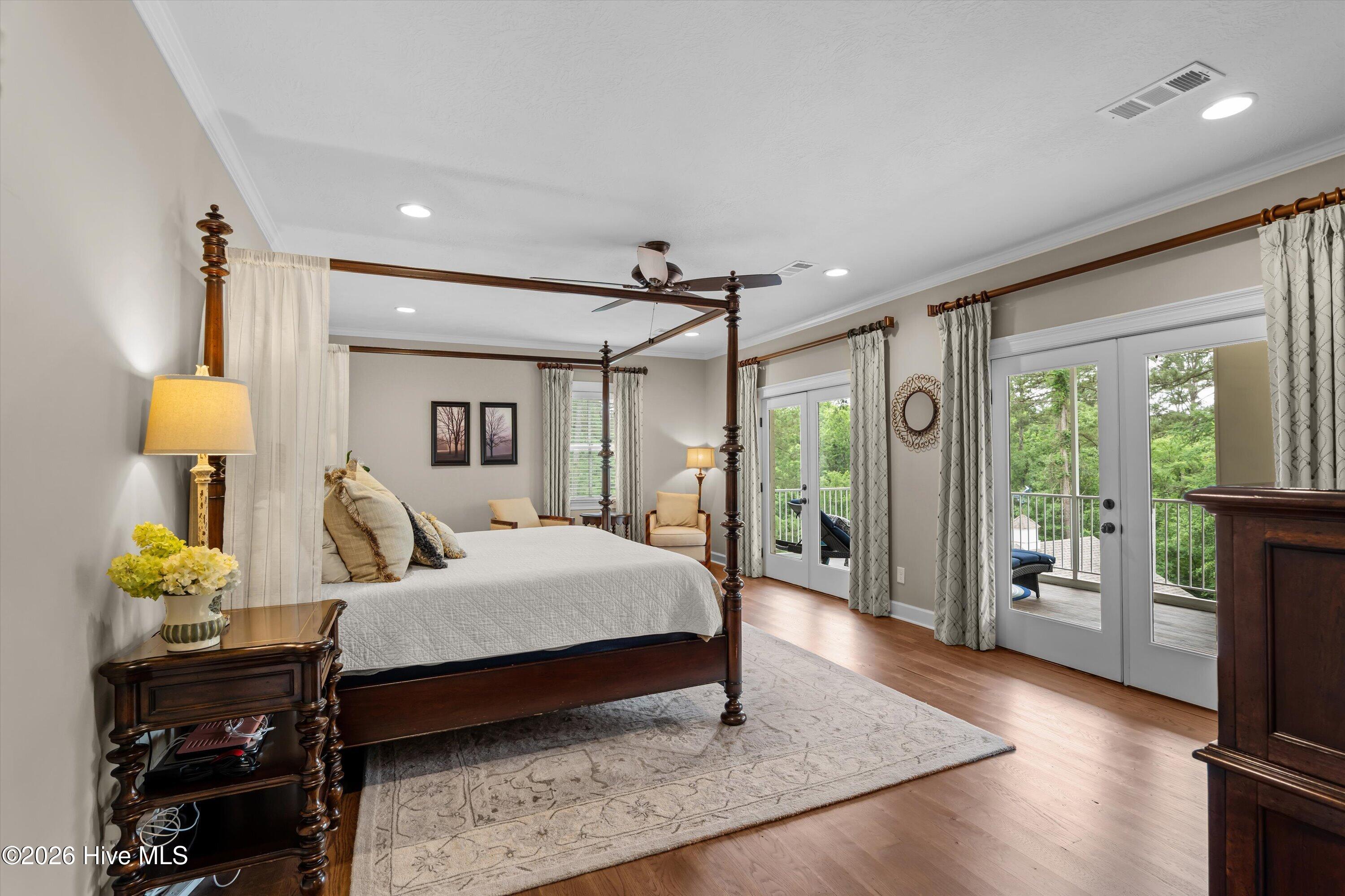 6218 Columbia Road Appling, GA 30802 - Photo 39 of 97 Master bedroom with double French doors to screened porch