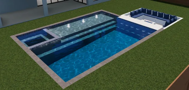 a view of an outdoor sitting space