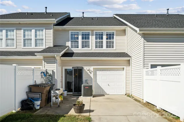 a view of a house with patio