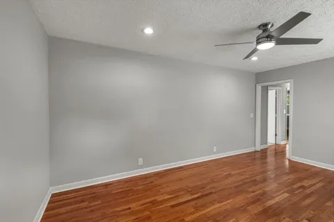 wooden floor in an empty room