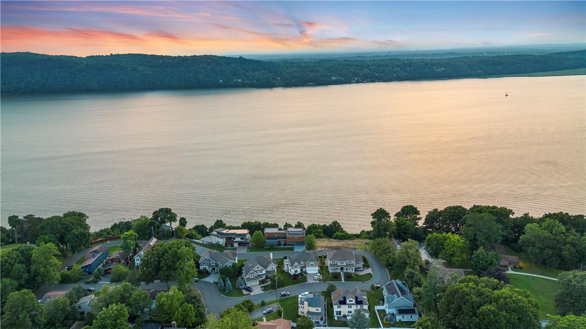 11 Fairlawn Avenue Dobbs Ferry, NY 10522 - Photo 5 of 9 Aerial view at dusk with a water view