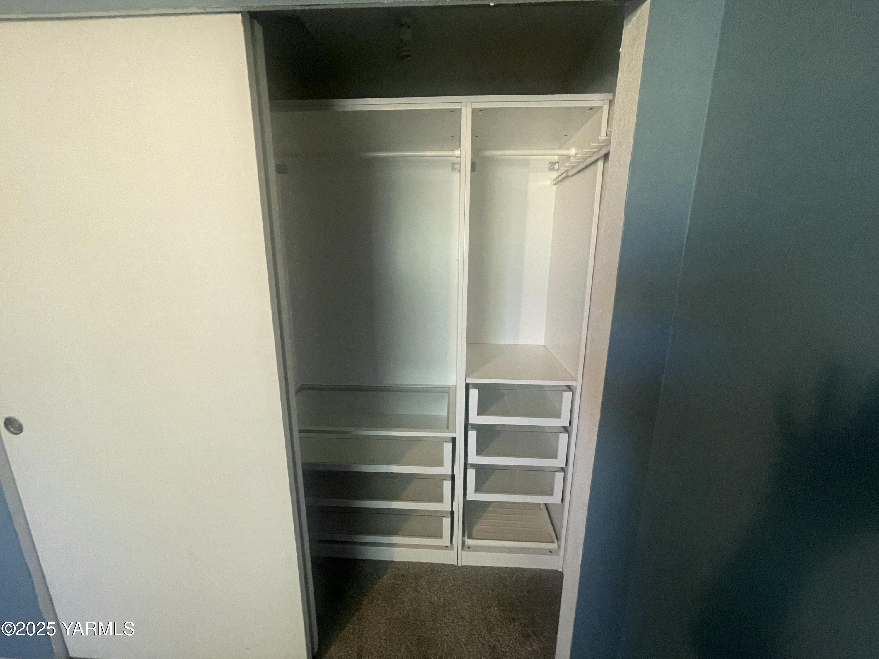 1602 Stein Road Yakima, WA 98908 - Photo 16 of 29 a view of walk in closet with empty racks