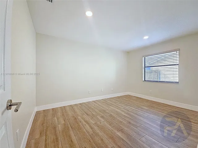 wooden floor in a room