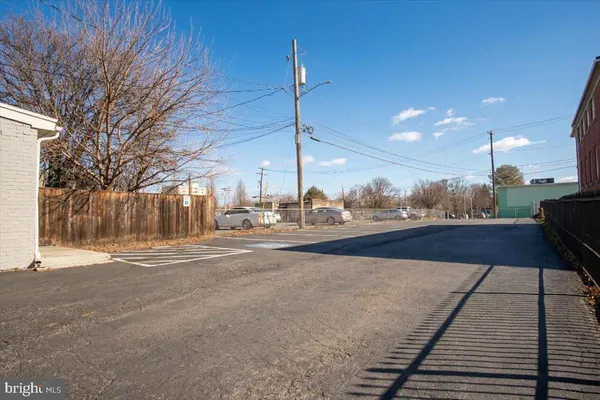 a view of a city from a ceiling room