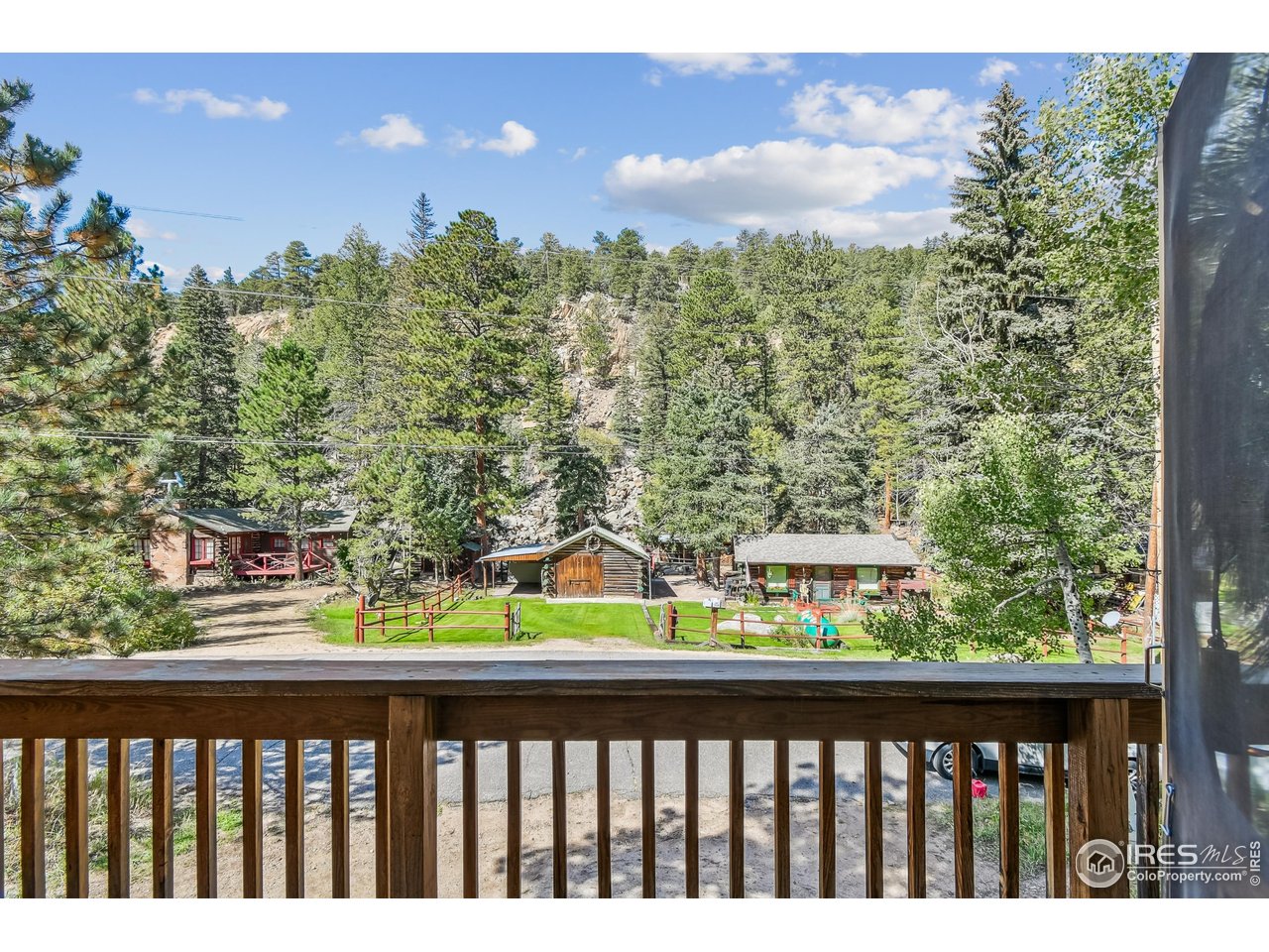 541 Riverside Drive Lyons, CO 80540 - Photo 16 of 45 Views of the neighborhood from living room balcony