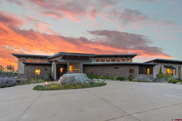 front view of house with a yard