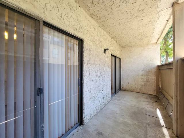 a view of a small space