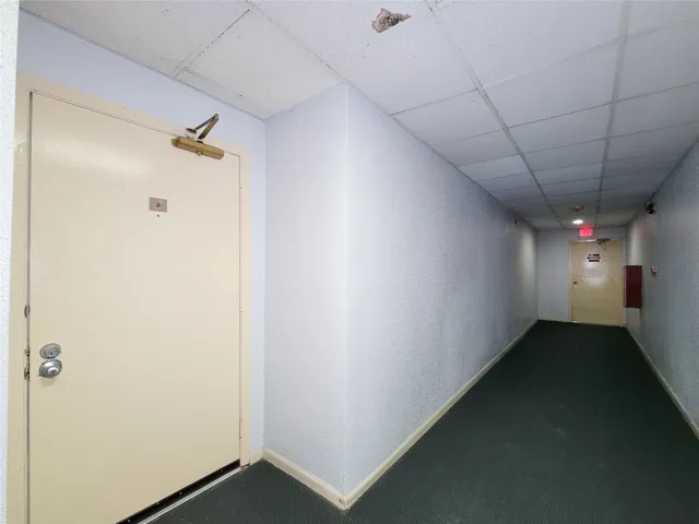 a view of empty room