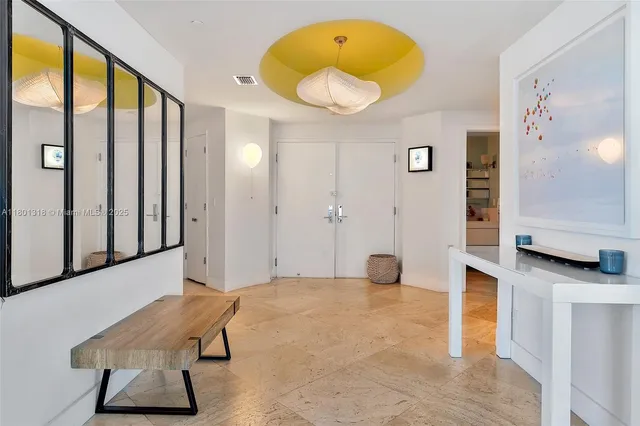 a view of an entryway