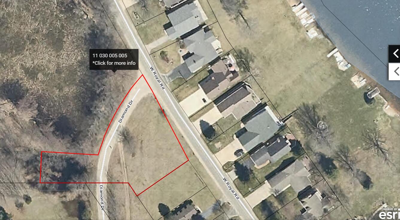 West Royal Road Stanwood, MI 49346 - Photo 2 of 6 Lot D aerial