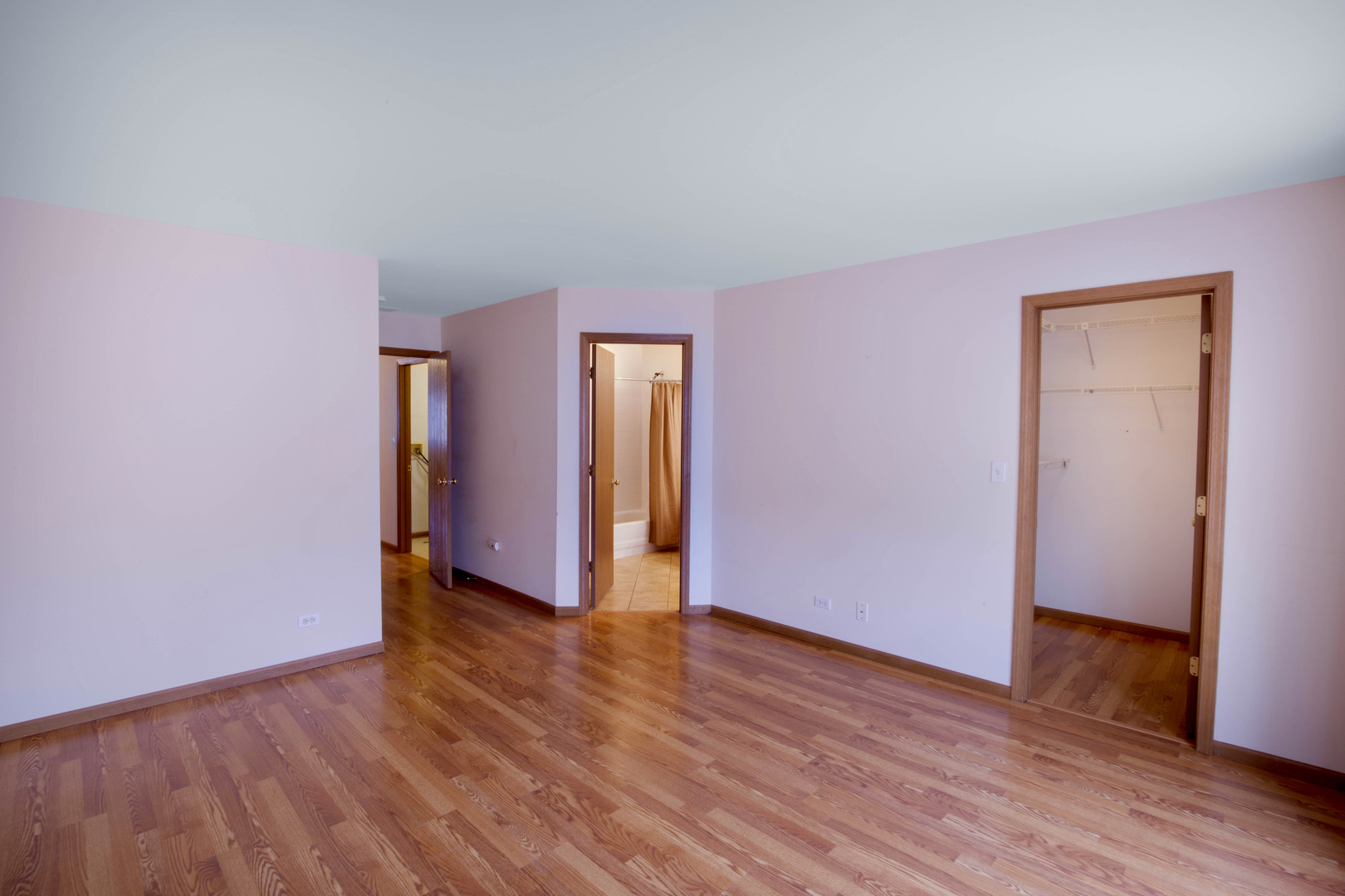 4736 Lacey Avenue Lisle, IL 60532 - Photo 15 of 20 a view of an empty room with wooden floor and closet