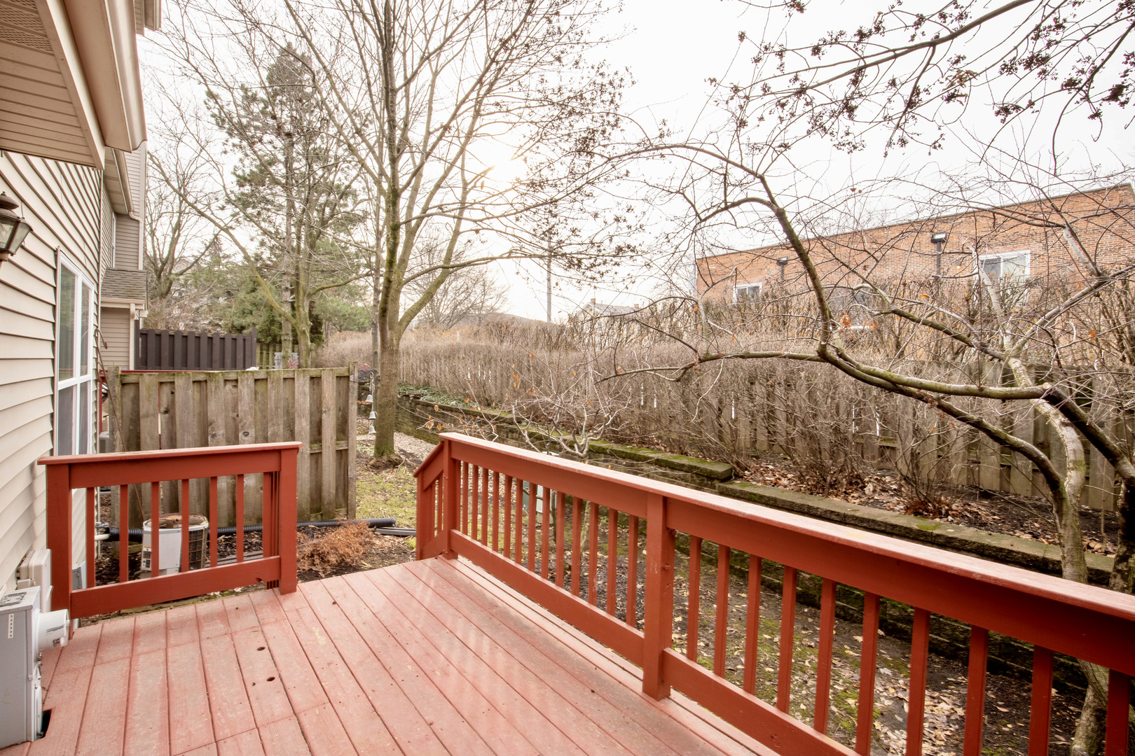 4736 Lacey Avenue Lisle, IL 60532 - Photo 17 of 20 a view of wooden balcony with furniture