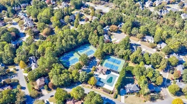 a view of a and covered with yard