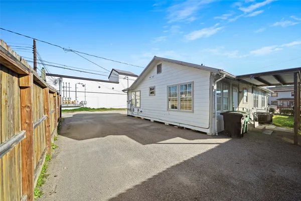 a view of a house with a garage