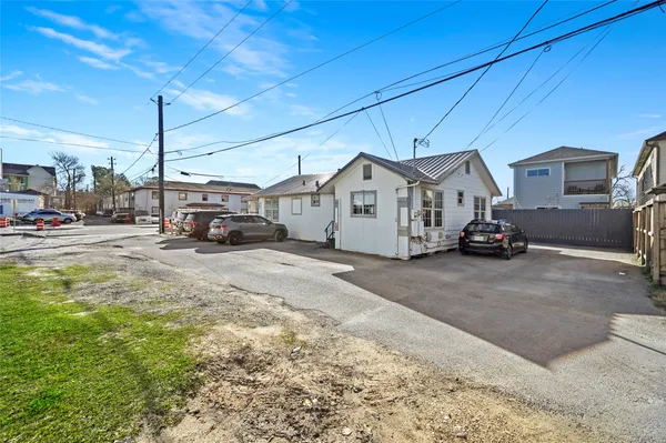 a car parked in front of house