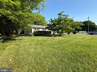 7717 Pearsons Corner Road Dover, DE 19904 - Photo 2 of 17 a view of a house with a big yard and large trees