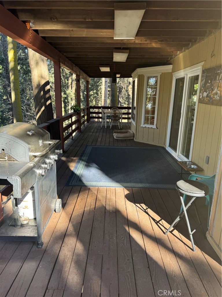 21564 Jobs Peak Road Cedarpines Park, CA 92322 - Photo 7 of 25 Main Deck from the living room