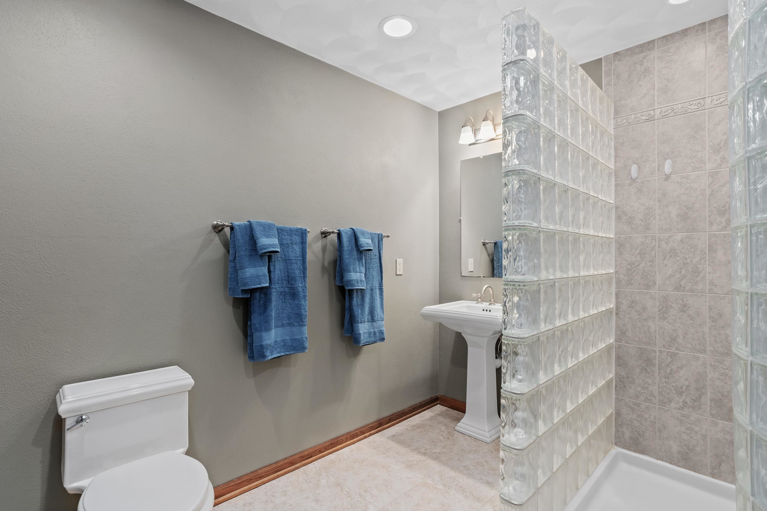 13294 Weatherfield Way Roscoe, IL 61073 - Photo 29 of 38 a bathroom with a toilet and a shower