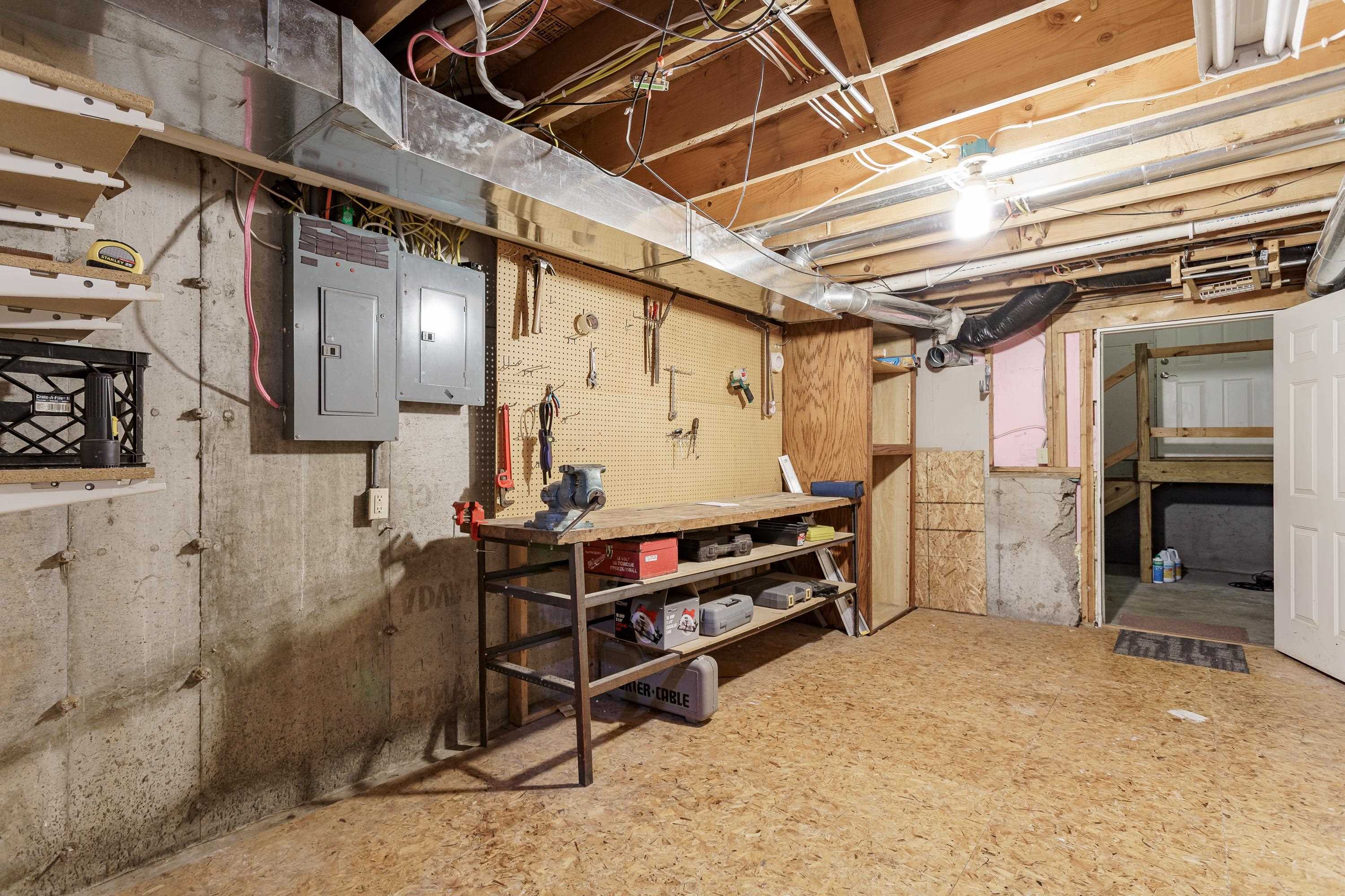 13294 Weatherfield Way Roscoe, IL 61073 - Photo 38 of 38 a view of an empty room with wooden roof