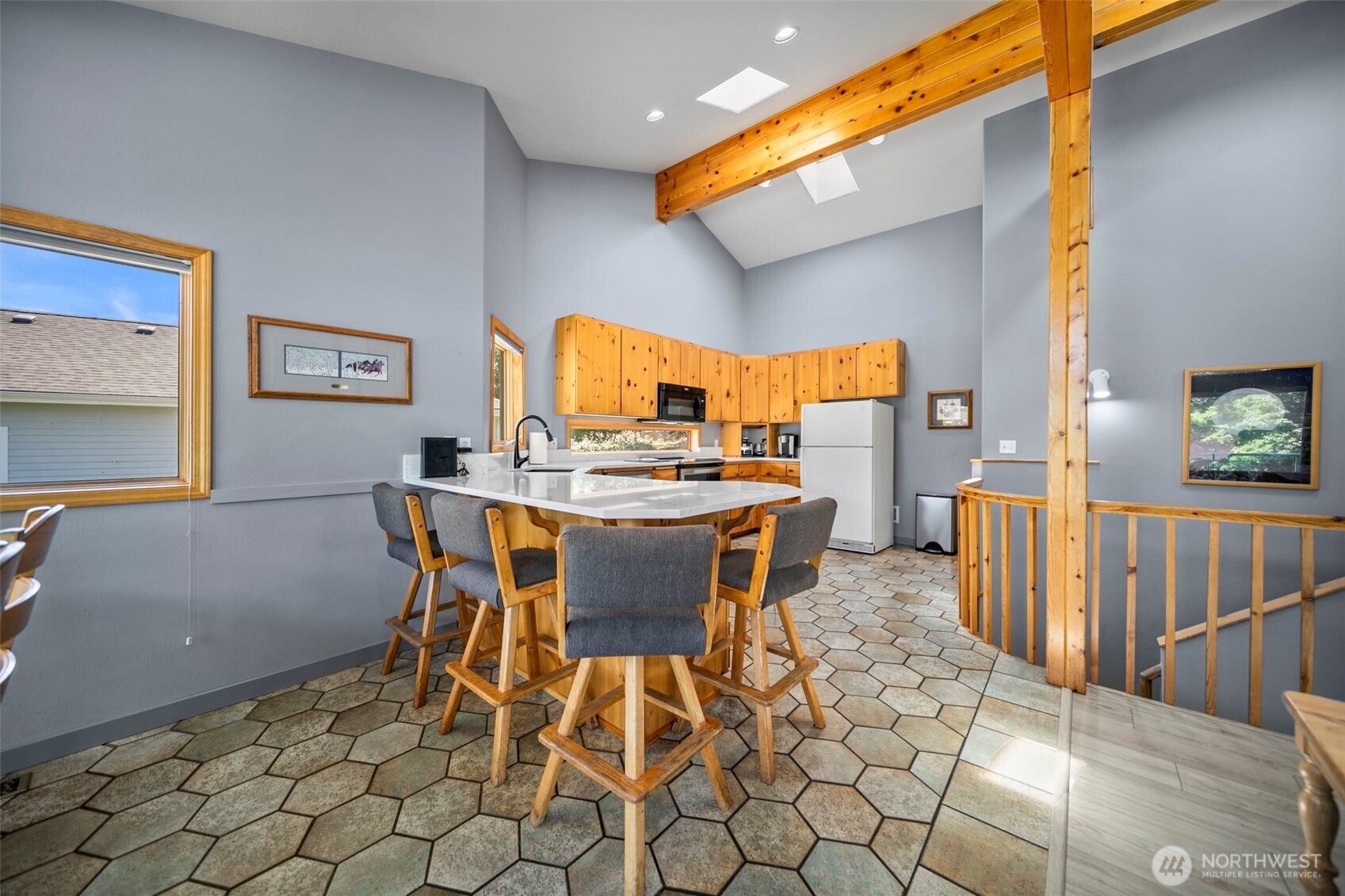 105 Chelan View Drive Manson, WA 98831 - Photo 6 of 40 a view of a dining room with furniture