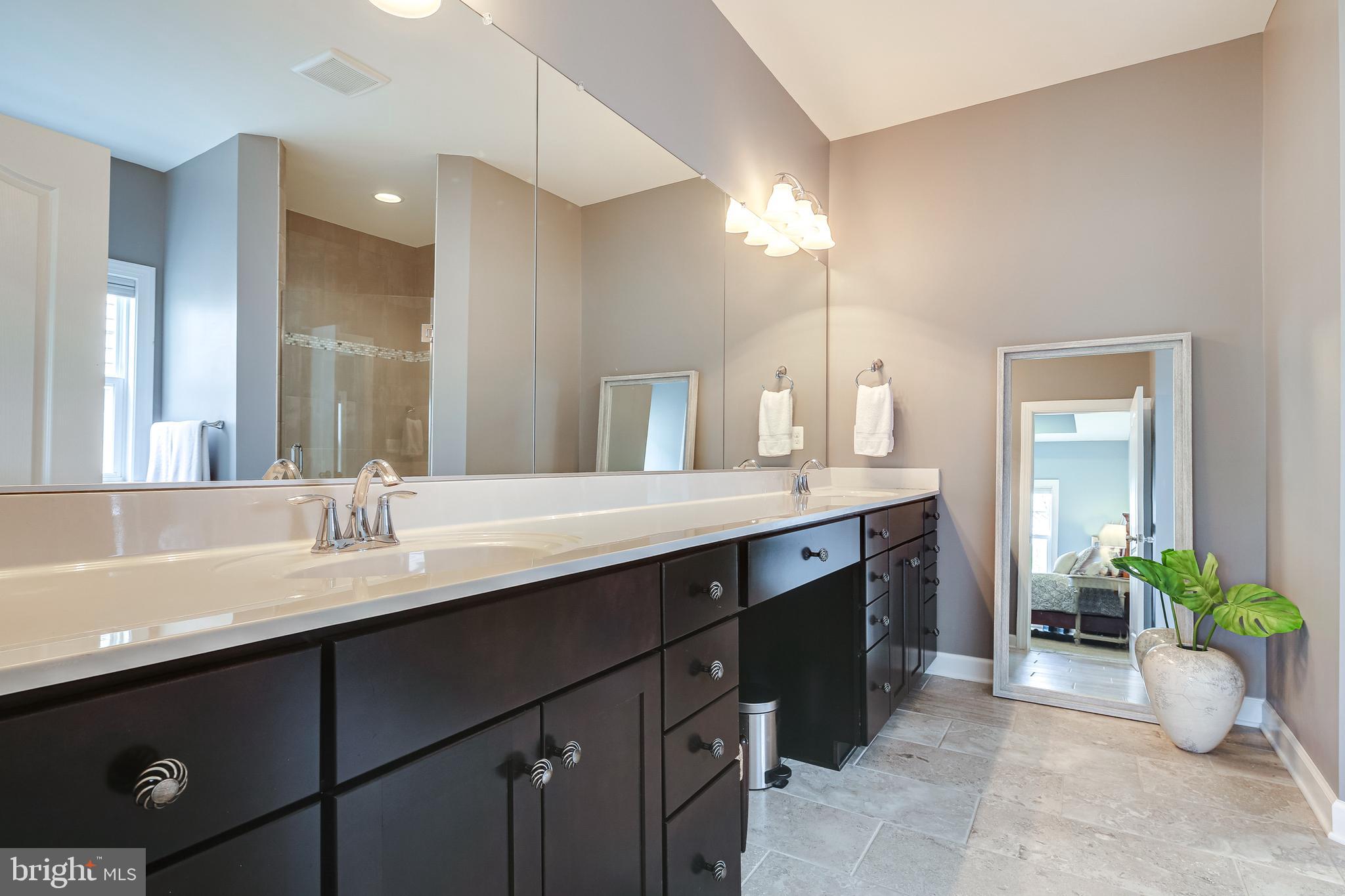 140 Moore Road Arnold, MD 21012 - Photo 17 of 37 Primary, en suite bath with double-sink vanity