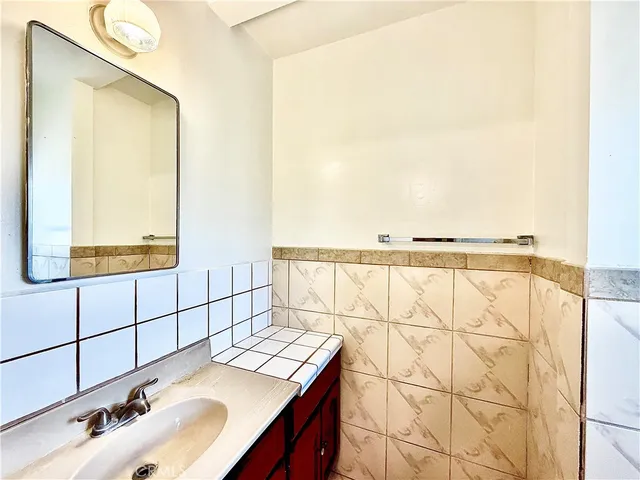 a view of city and mountain