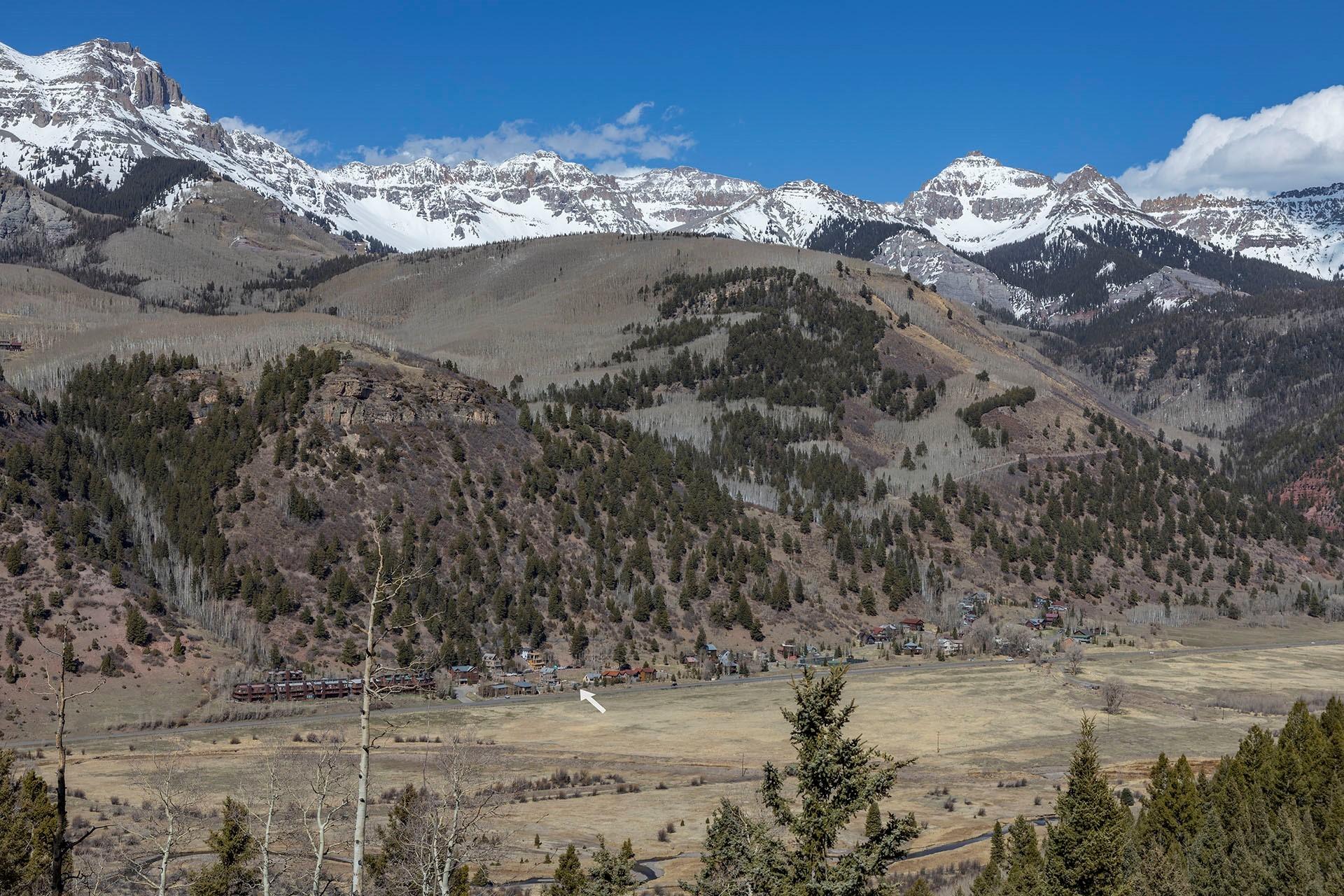2 South Sunset Ridge Drive Telluride, CO 81435 - Photo 5 of 6 Location perspective-Sunset Ridge