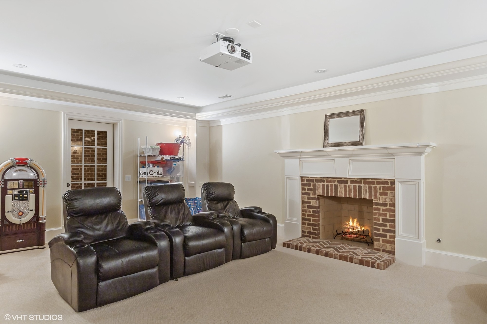 725 Walden Road Winnetka, IL 60093 - Photo 47 of 84 a living room with furniture a fireplace and a window