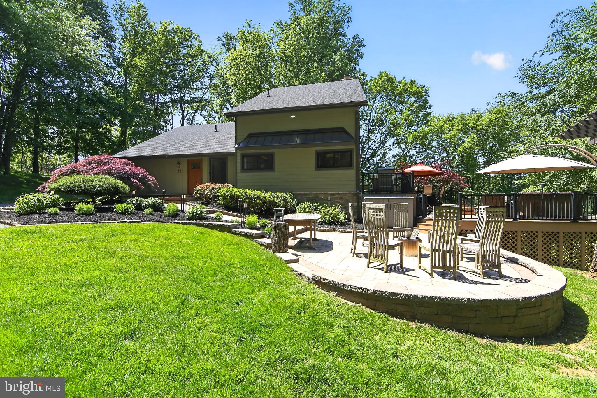 25 Oaktree Hollow Road, Unit R West Chester, PA 19382 - Photo 4 of 50 Back Property- Paver Patio