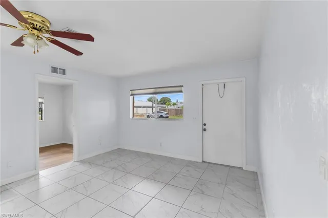 wooden floor in an empty room