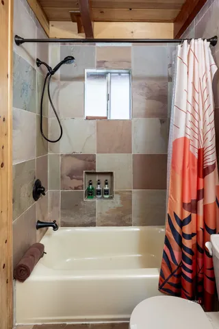 a view of outdoor space deck and mountain view