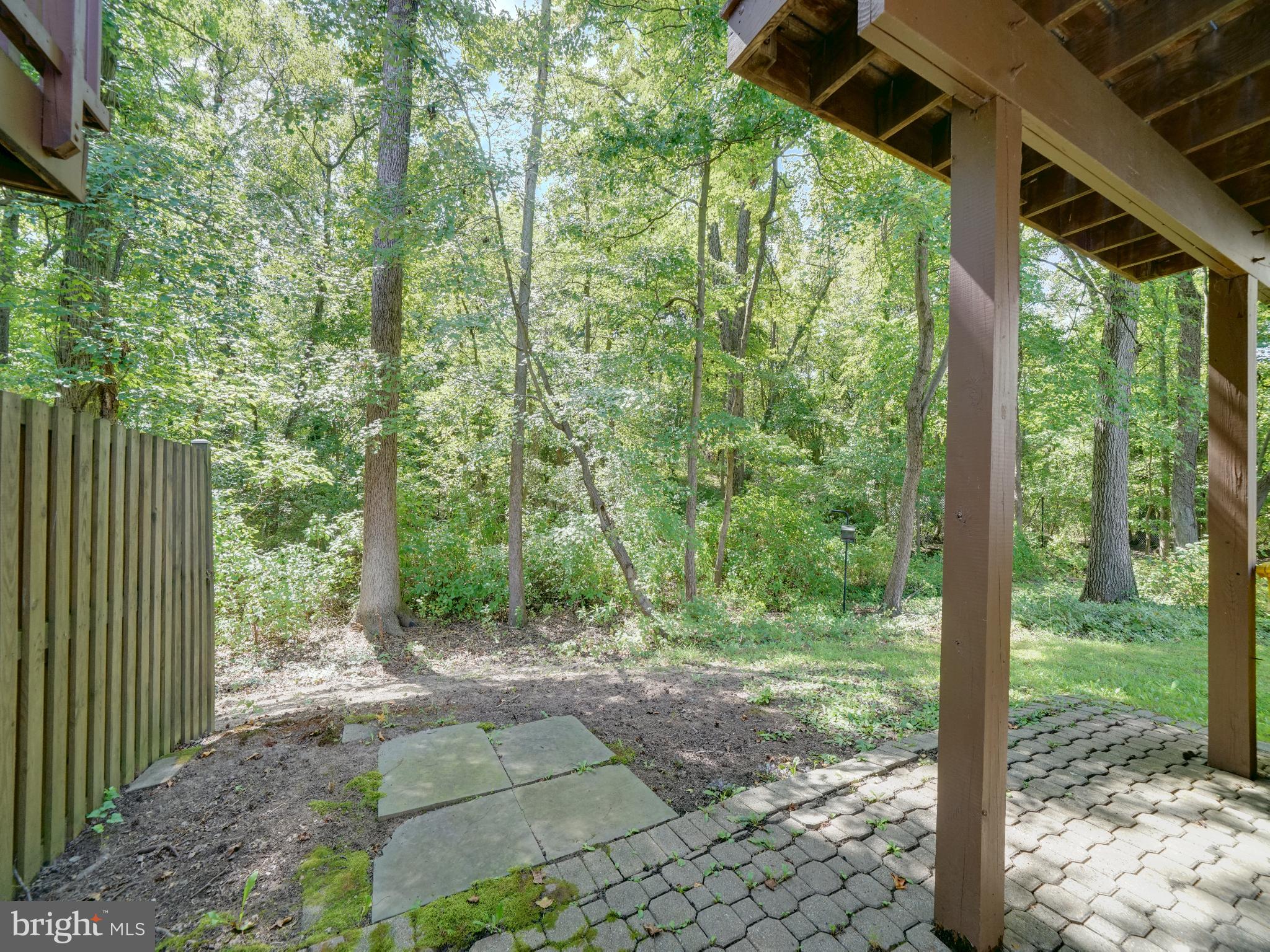 2238 Commissary Circle Odenton, MD 21113 - Photo 37 of 48 Private patio with treed view